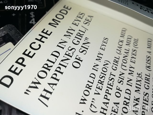 DEPECHE MODE-КАСЕТА 2808221520, снимка 14 - Аудио касети - 37825216