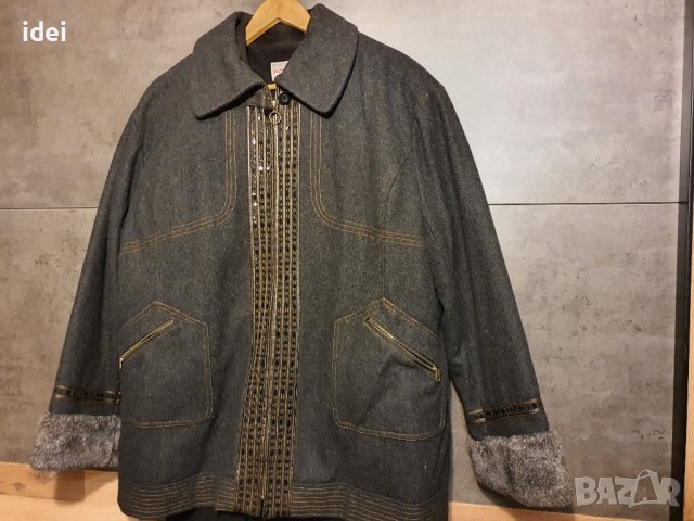 Макси зимно меко топло палто Италия подплата