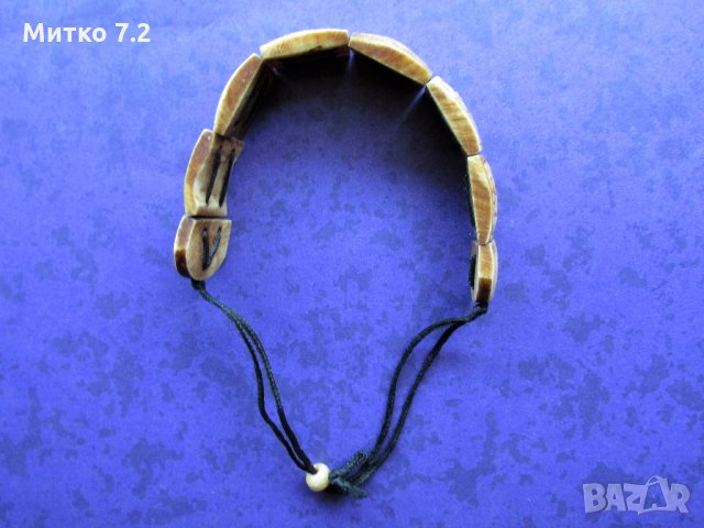 Стара гривна от слонова кост, снимка 8 - Гривни - 27393292