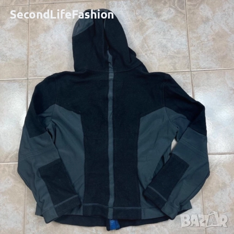 Спортно яке Marc Cain с качулка, вълна полиестер дамско размер M-L, снимка 7 - Якета - 52632736