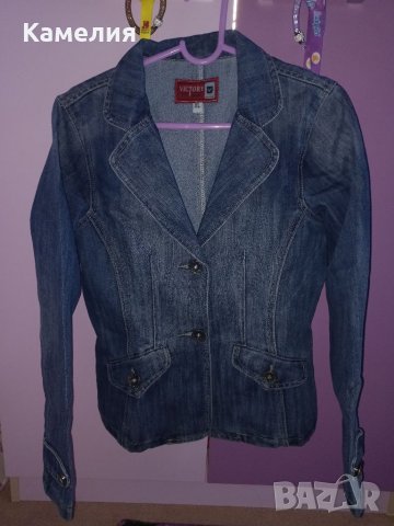 Дамско палто размер М и дънково яке размер М, снимка 4 - Якета - 39736116