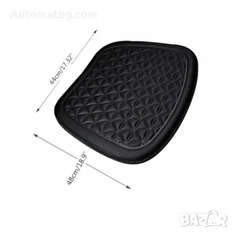 Подложка за седалка Automat, Универсална, Протектор за седалка, Черен, снимка 2 - Аксесоари и консумативи - 48143241