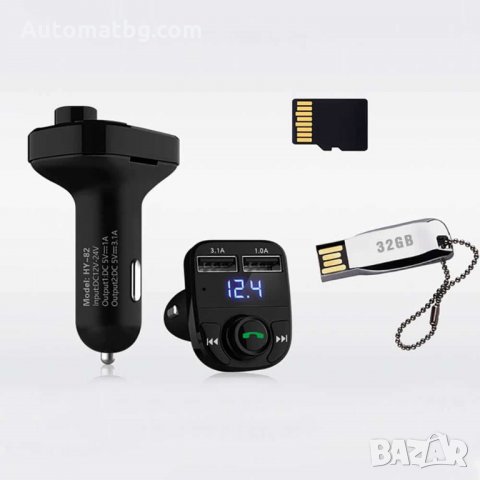 FM Transmitter Automat, X8 с два порта, снимка 3 - Аксесоари и консумативи - 28184422