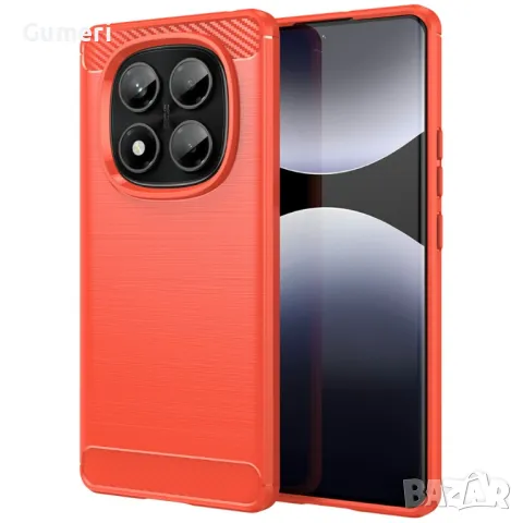 Xiaomi Redmi Note 14 Pro 4G  Противоударен Силиконов Гръб Карбон, снимка 2 - Калъфи, кейсове - 49750735