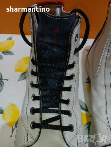 Hugo Boss кожени N 42 -15 €, снимка 3 - Маратонки - 53330270