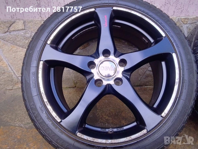 17 цола 5х 112мм лети джанти , снимка 3 - Гуми и джанти - 53026575