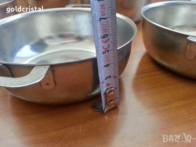 Българска алпака купички , снимка 8 - Антикварни и старинни предмети - 38476461