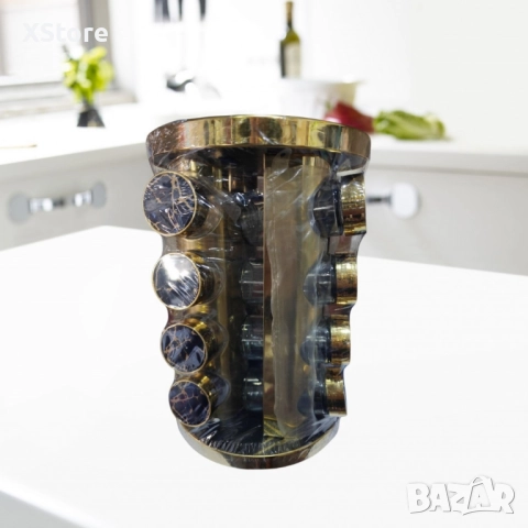 Стилен органайзер за подправки, снимка 5 - Други стоки за дома - 51995487