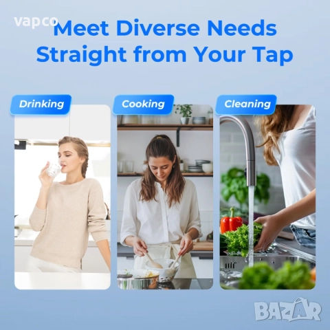 Филтър за вода WaterDrop UA-5Y с 5 години живот на филтъра, снимка 4 - ВИК - 51523424