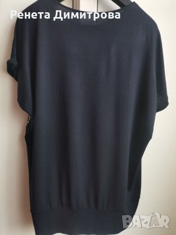 Дамска блуза с паднал ръкав, снимка 3 - Тениски - 32875349