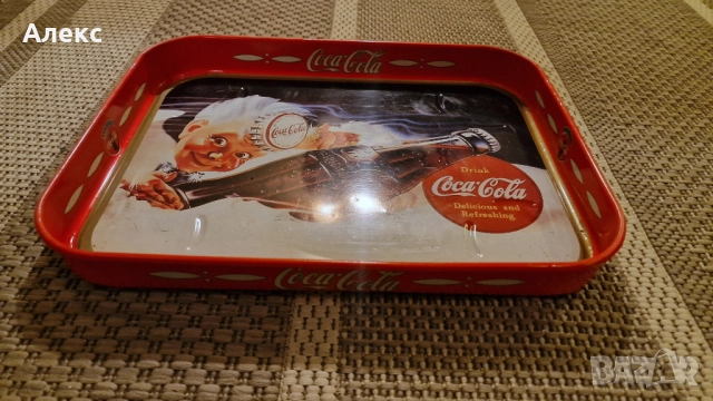 Стара колекционерска табла Кока–Кола, Италия, маркирана., снимка 2 - Колекции - 52766113