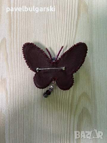 Брошка пеперуда, снимка 2 - Други - 53453163