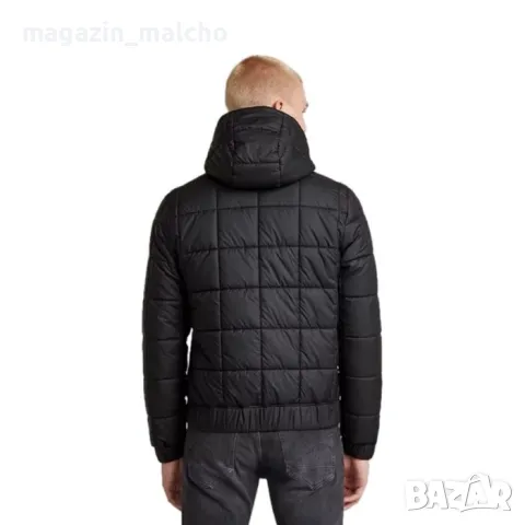 Мъжко Зимно Яке - G-Star RAW Meefic Square Quilted Hooded Jacket; размери: L и 2XL, снимка 3 - Якета - 48040594