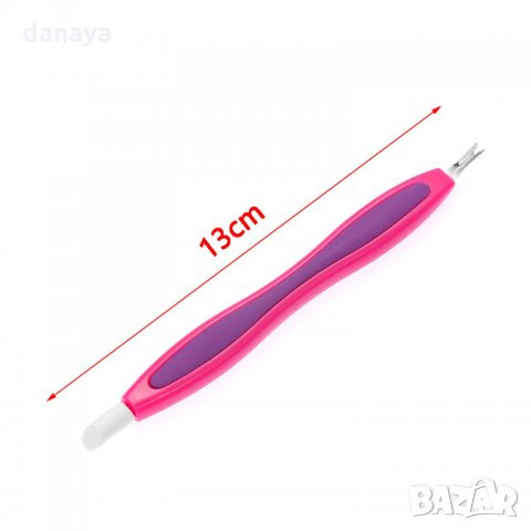 2161 Двустранен инструмент за маникюр избутвач и резец за кожички, снимка 8 - Други - 32937963