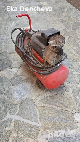 Компресор 50 L, 8 BAR, 1.5 КС, снимка 3 - Друга електроника - 52561117