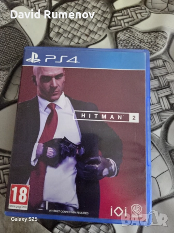 Hitman 2 ps4. Диска няма нито една драскотина!