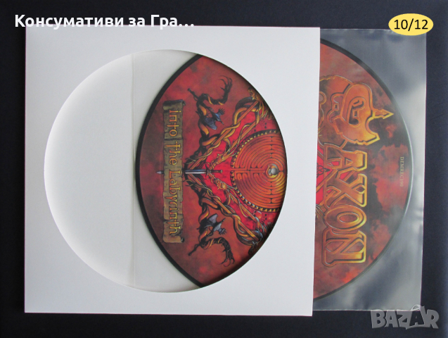 LP Немски ДИСПЛЕЙ за Picture Disc 12" Голяма Рисувана грамофонна плоча тип Картина, снимка 3 - Samsung - 36305951