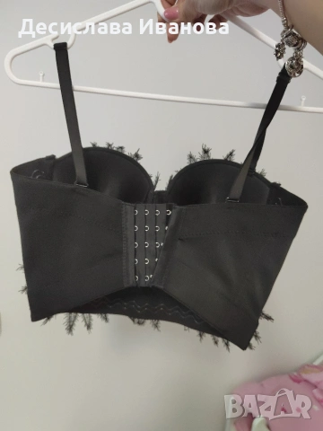 Топ с мъниста, снимка 2 - Корсети, бюстиета, топове - 53585914