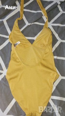 Цял бански горчица , снимка 3 - Бански костюми - 43502681