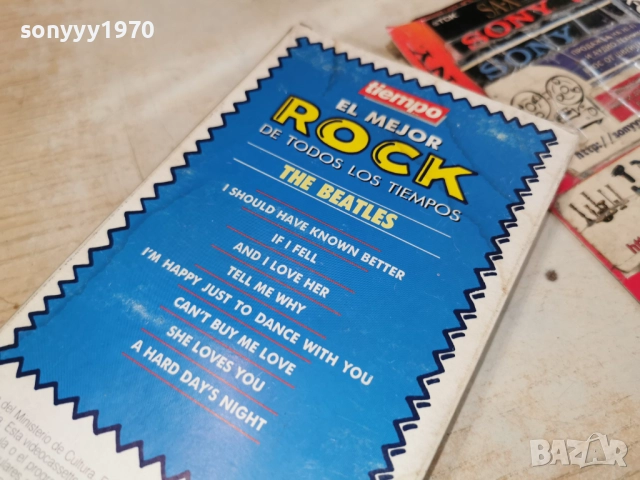 THE BEATLES-ORIGINAL VHS VIDEO TAPE 1912251601, снимка 15 - Други музикални жанрове - 52848661