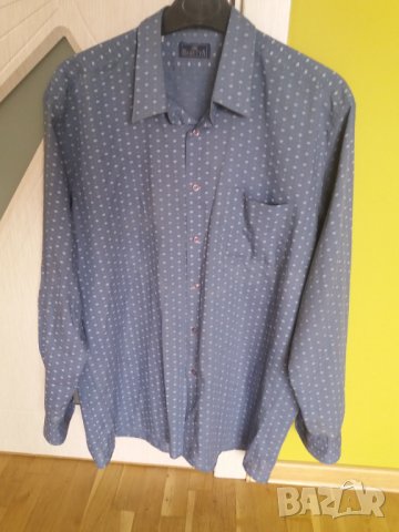 Мъжка риза с дълъг ръкав BARETTA по-тънка, снимка 6 - Ризи - 33019029