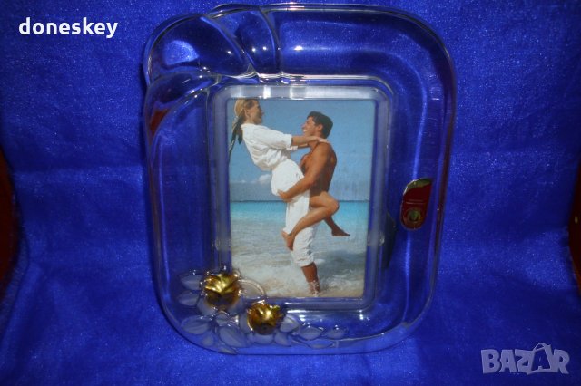 Луксозна рамка за снимка от немски кристал, снимка 1 - Декорация за дома - 32502109