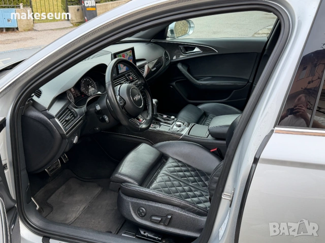 Audi S6 4.0TFSI V8 Sport Diff / CARBON CERAMIC / АСС, снимка 8 - Автомобили и джипове - 53447683