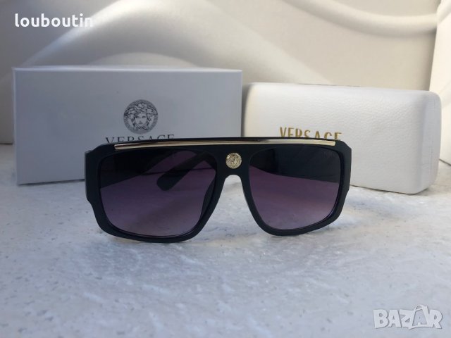 Versace 2022 маска мъжки слънчеви очила унисекс дамски слънчеви очила, снимка 10 - Слънчеви и диоптрични очила - 35509391