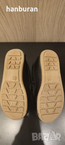 Черни детски мокасини, размер 27, снимка 3 - Детски обувки - 49666633