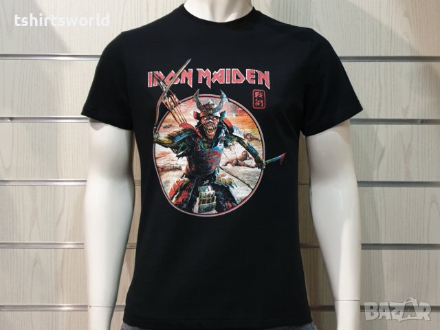 Нова мъжка тениска на музикалната група IRON MAIDEN - Senjutsu Album Palace Circle, снимка 5 - Тениски - 37106815