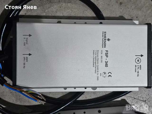 Управление за вентилатори Alco Emerson - FSP-340 , снимка 2 - Други машини и части - 47658264