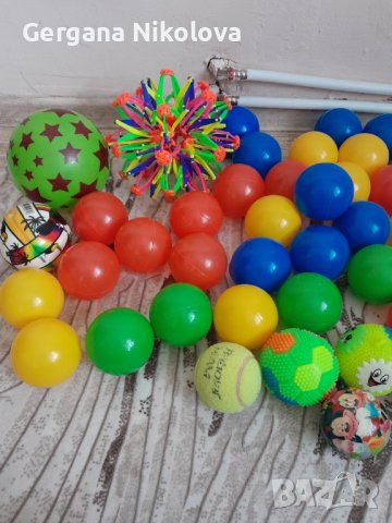 40 цветни малки топки, снимка 3 - Детски топки - 38137334