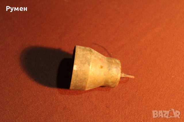 Бронзов стар звънец, снимка 3 - Антикварни и старинни предмети - 43533808