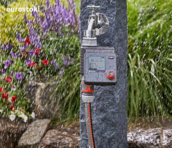 Блок на управление за програматор за напоителна система GARDENA Select 01891, предна панел , снимка 4 - Напояване - 52456916