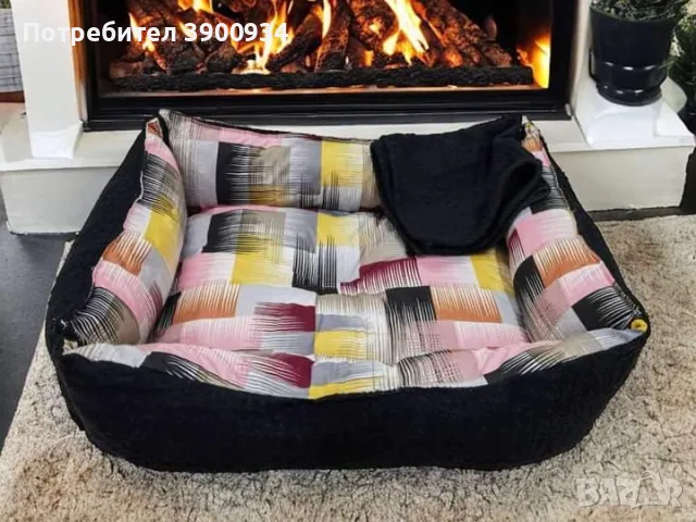 Кучешко легло в два размера+подарък кърпа за лапички, снимка 2 - За кучета - 47473049