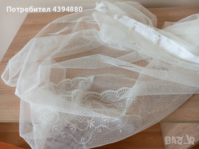 Малко перде от дантела , снимка 9 - Пердета и завеси - 52142351