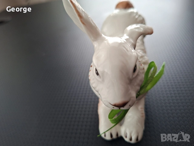 Villeroy & Boch порцеланово зайче, снимка 3 - Декорация за дома - 53032622