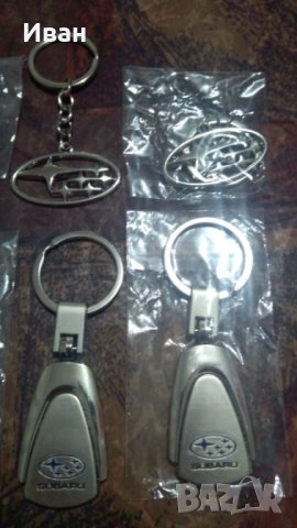 Пет модела качественни метални хромирани ключодържател Субару Subaru, снимка 7 - Аксесоари и консумативи - 28392839