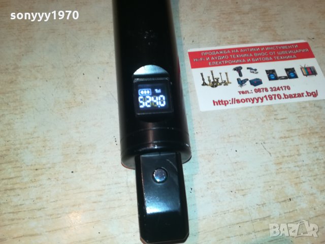 WIRELESS MICROPHONE 524.0MHZ 2410212022, снимка 18 - Микрофони - 34569963