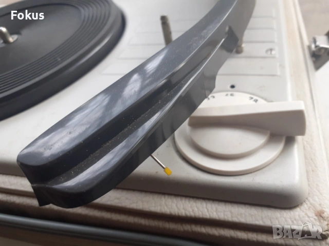 Винтич грамофон Телефункен Telefunken Musikus с куфарче, снимка 3 - Антикварни и старинни предмети - 53430095