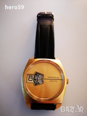 Мъжки ръчен часовник-дигитален,механичен,Като Нов-1970г., снимка 3 - Мъжки - 27714336