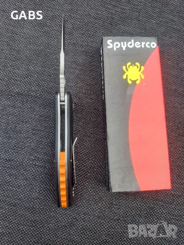 Сгъваем нож Spyderco Caray Rubicon, снимка 9 - Ножове - 49605018