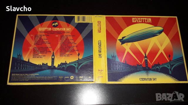 Компакт диск - двойно CD и DVD на - Led Zeppelin - Celebration Day (2 CD + DVD) 2007, снимка 8 - CD дискове - 37111047