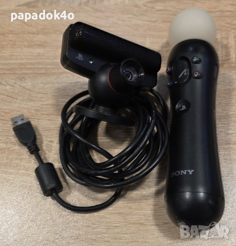 Sony PlayStation 3 Eye Camera + Motion PS3 Motion / Navigation Controller