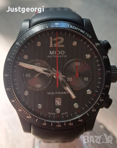 MIDO MULTIFORT CHRONOGRAPH M025.627.36.061.00, снимка 2 - Мъжки - 50565576