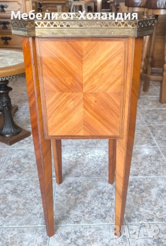 шкафче Луи 16-ти с интарзия, снимка 9 - Шкафове - 52524490