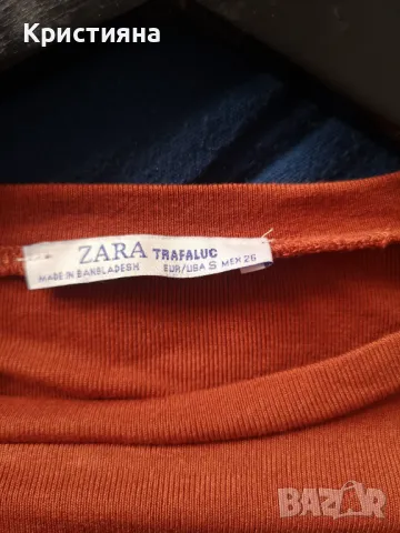 Блуза с дълъг ръкав Zara, снимка 3 - Тениски - 49485359