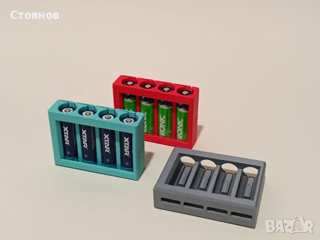 Органайзер за батерия тип АА ААА