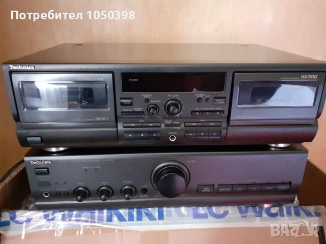 Дек Technics RS-TR474- Японски двукасетъчен автореверс- Като Нов, снимка 7 - Декове - 52816081