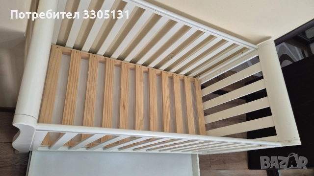  Бебешко легло O'baby , снимка 16 - Мебели за детската стая - 51368495